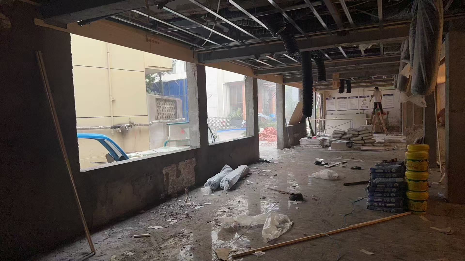 魏都区危房加固墙体改大梁 - 方案
